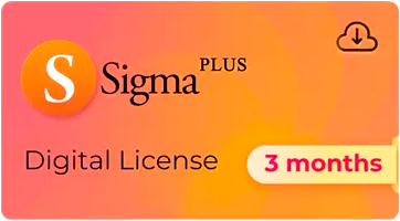 Sigma Plus Digital License [ 3 Months ]